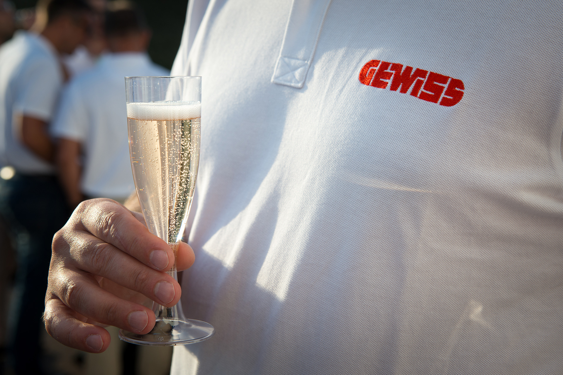 champagne à l'usine