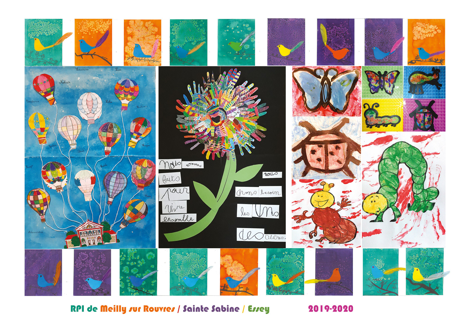 dessins d'enfants album scolaire