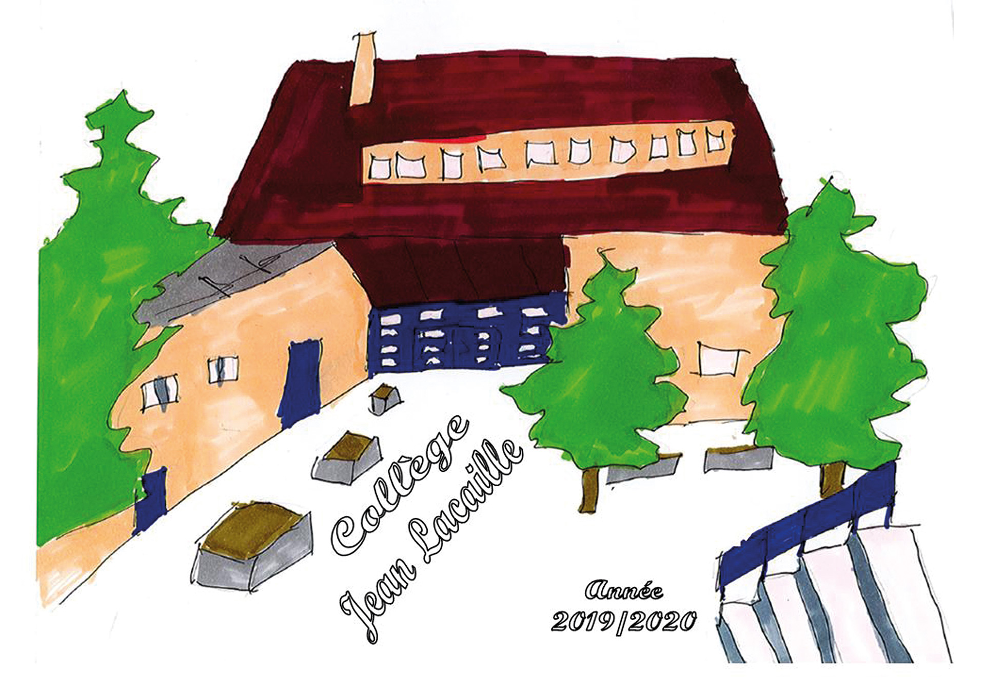 dessins d'enfants album scolaire